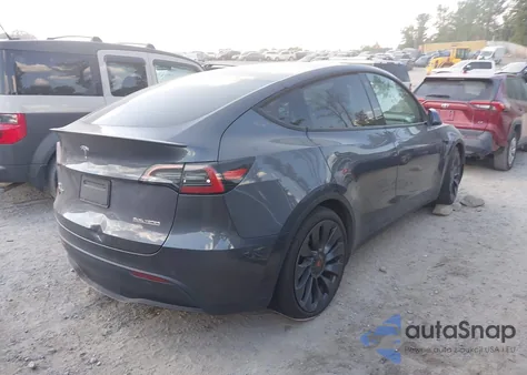 2022 Tesla Model Y Performance Dual Motor All-Wheel Drive из США, поврежденный, VIN 7SAYGDEF3NF347367